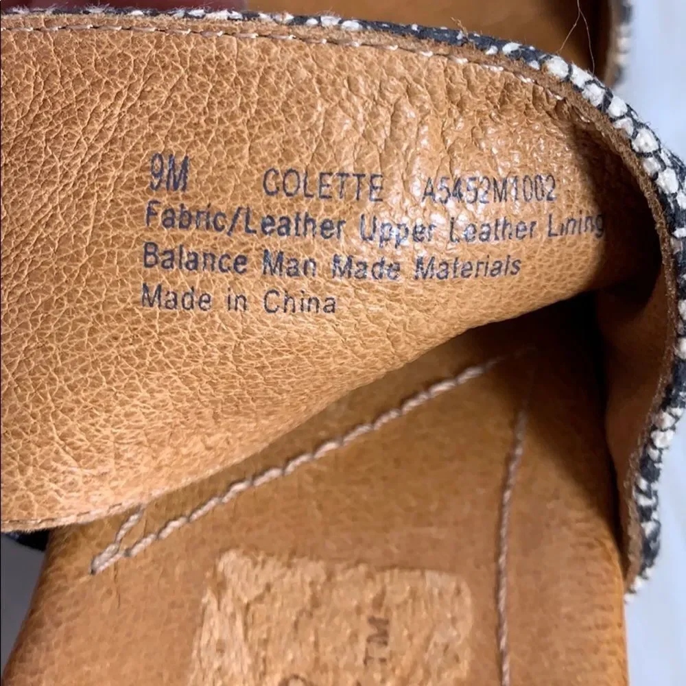 Naya Colette Wedge Espadrille Mules Size‎ 9